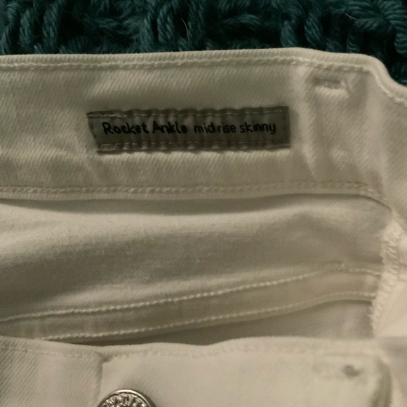 Citizens of Humanity “Rocket” White Ankle Skinny Jeans – Size 26 (Mid-Rise) - Picture 2 of 4